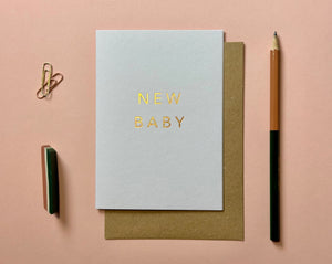 NEW BABY CARD