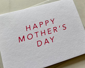 HAPPY MOTHER’S DAY CARD