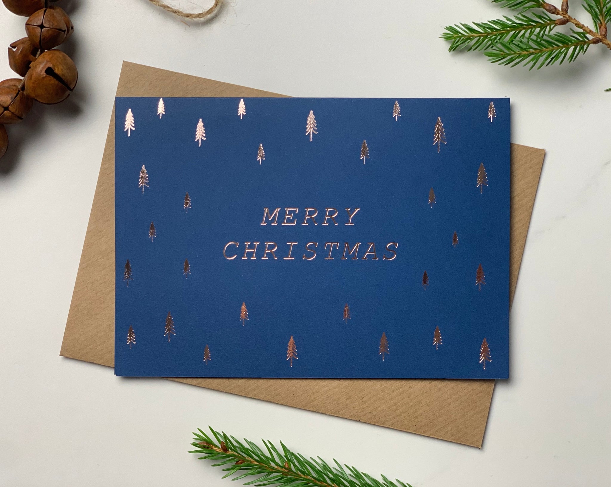 MERRY CHRISTMAS TREE CARDS